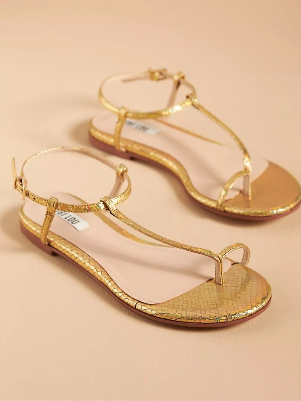 Anthropologie Bibi Lou Toe Loop Flats